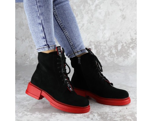 Ботинки женские Fashion Patchy 2140 38 размер 24,5 см Черный Ботинки женские Fashion Patchy 2140 38 размер 24,5 см Черный