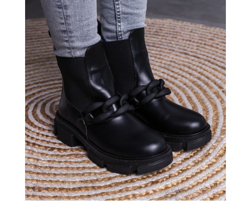 Ботинки женские Fashion Hoofington 3441 38 размер 24,5 см Черный Ботинки женские Fashion Hoofington 3441 38 размер 24,5 см Черный