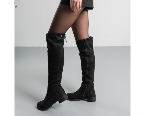 Ботфорты женские зимние Fashion Gaits 3847 36 размер 23,5 см Черный Ботфорты женские зимние Fashion Gaits 3847 36 размер 23,5 см Черный