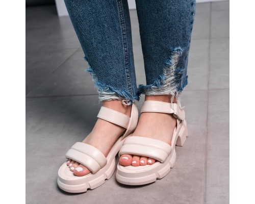 Женские сандалии Fashion Tubby 3635 38 размер 24,5 см Бежевый Женские сандалии Fashion Tubby 3635 38 размер 24,5 см Бежевый