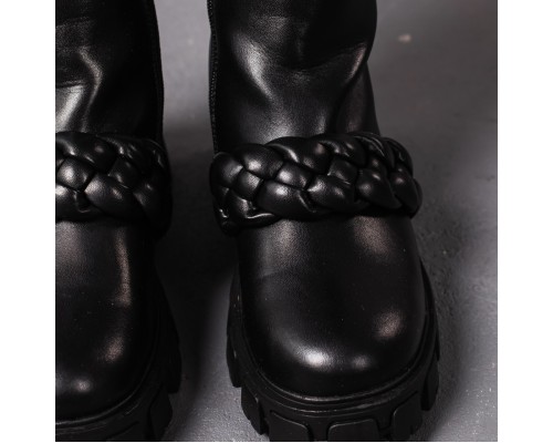 Ботинки женские зимние Fashion Celeste 3398 38 размер 24,5 см Черный Ботинки женские зимние Fashion Celeste 3398 38 размер 24,5 см Черный