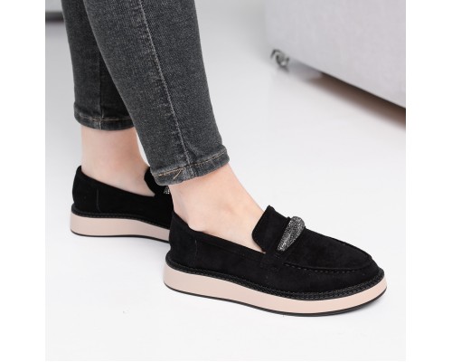 Лоферы женские Fashion Juliet 3916 36 размер 23,5 см Черный Лоферы женские Fashion Juliet 3916 36 размер 23,5 см Черный