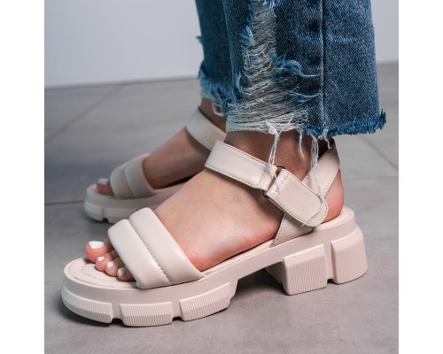 Женские сандалии Fashion Tubby 3635 38 размер 24,5 см Бежевый Женские сандалии Fashion Tubby 3635 38 размер 24,5 см Бежевый