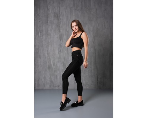 Броги женские Fashion Saint 3762 38 размер 24 см Черный Броги женские Fashion Saint 3762 38 размер 24 см Черный