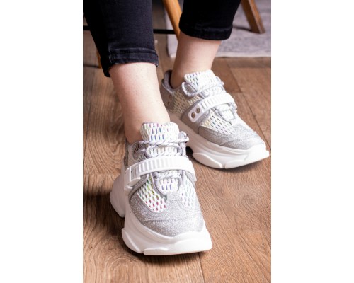Женские кроссовки Fashion Dorky 1707 39 размер 24,5 см Серебро Женские кроссовки Fashion Dorky 1707 39 размер 24,5 см Серебро