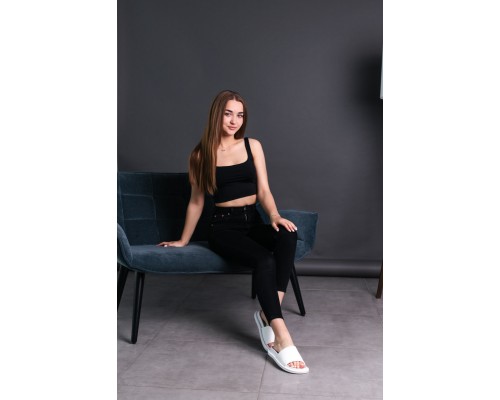 Шлепанцы женские Fashion Abigail 3688 41 размер 26 см Белый Шлепанцы женские Fashion Abigail 3688 41 размер 26 см Белый