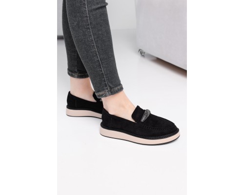 Лоферы женские Fashion Juliet 3916 36 размер 23,5 см Черный Лоферы женские Fashion Juliet 3916 36 размер 23,5 см Черный