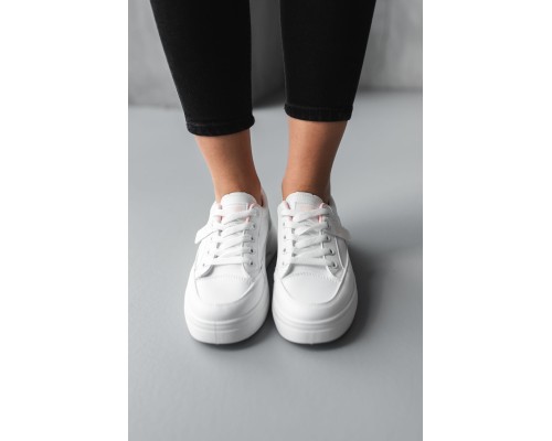Кроссовки женские Fashion Denby 3724 38 размер 24 см Белый Кроссовки женские Fashion Denby 3724 38 размер 24 см Белый