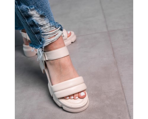 Женские сандалии Fashion Tubby 3635 38 размер 24,5 см Бежевый Женские сандалии Fashion Tubby 3635 38 размер 24,5 см Бежевый