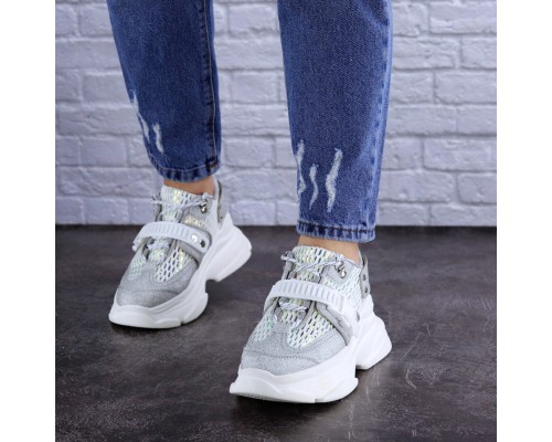 Женские кроссовки Fashion Dorky 1707 39 размер 24,5 см Серебро Женские кроссовки Fashion Dorky 1707 39 размер 24,5 см Серебро