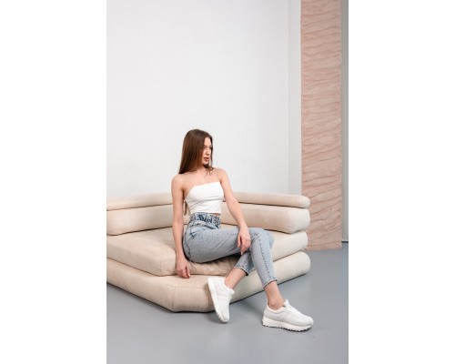 Кроссовки женские Fashion Sophia 3941 39 размер 25 см Белый Кроссовки женские Fashion Sophia 3941 39 размер 25 см Белый