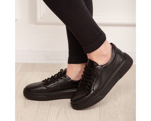 Кеды женские Fashion Nancy 3007 38 размер 24,5 см Черный Кеды женские Fashion Nancy 3007 38 размер 24,5 см Черный