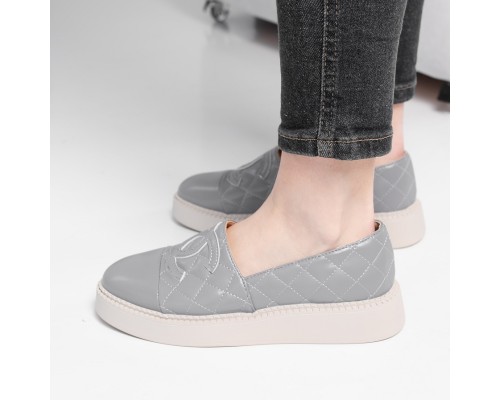 Лоферы женские Fashion Valery 3910 40 размер 25,5 см Серый Лоферы женские Fashion Valery 3910 40 размер 25,5 см Серый