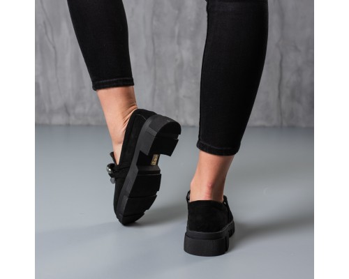 Броги женские Fashion Saint 3762 38 размер 24 см Черный Броги женские Fashion Saint 3762 38 размер 24 см Черный