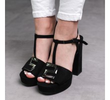 Женские босоножки Fashion Beatrice 3080 39 размер 25,5 см Черный