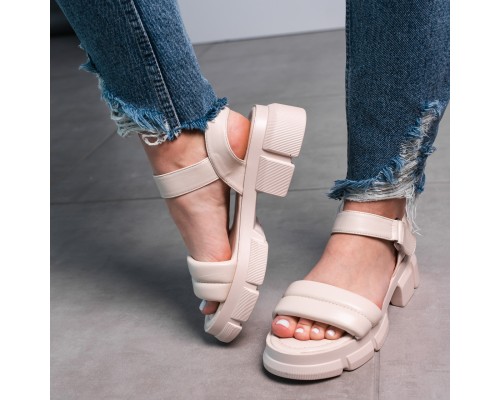 Женские сандалии Fashion Tubby 3635 38 размер 24,5 см Бежевый Женские сандалии Fashion Tubby 3635 38 размер 24,5 см Бежевый