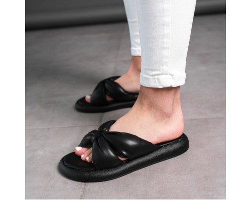 Шлепанцы женские Fashion Milo 3611 39 размер 25 см Черный Шлепанцы женские Fashion Milo 3611 39 размер 25 см Черный