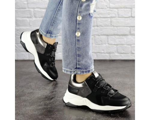 Женские кроссовки Fashion Bruiser 1659 37 размер 23,5 см Черный Женские кроссовки Fashion Bruiser 1659 37 размер 23,5 см Черный