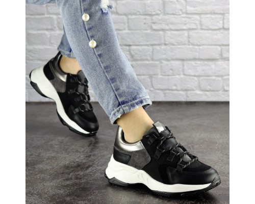 Женские кроссовки Fashion Bruiser 1659 37 размер 23,5 см Черный Женские кроссовки Fashion Bruiser 1659 37 размер 23,5 см Черный