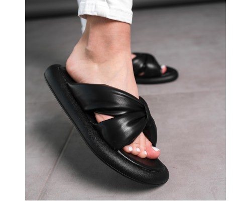 Шлепанцы женские Fashion Milo 3611 38 размер 24,5 см Черный Шлепанцы женские Fashion Milo 3611 38 размер 24,5 см Черный