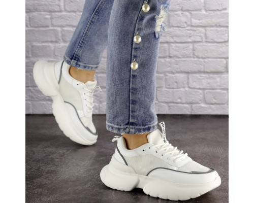 Женские кроссовки Fashion Choe 1583 37 размер 24 см Белый Женские кроссовки Fashion Choe 1583 37 размер 24 см Белый
