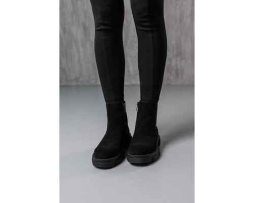 Ботинки женские Fashion Hoofy 3846 37 размер 24 см Черный Ботинки женские Fashion Hoofy 3846 37 размер 24 см Черный