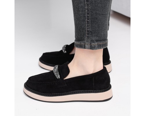 Лоферы женские Fashion Juliet 3916 39 размер 25 см Черный Лоферы женские Fashion Juliet 3916 39 размер 25 см Черный