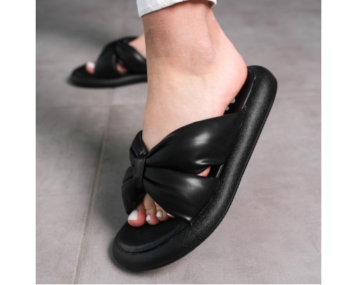 Шлепанцы женские Fashion Milo 3611 38 размер 24,5 см Черный Шлепанцы женские Fashion Milo 3611 38 размер 24,5 см Черный