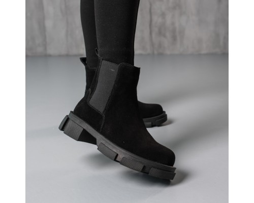 Ботинки женские Fashion Hoofy 3846 37 размер 24 см Черный Ботинки женские Fashion Hoofy 3846 37 размер 24 см Черный