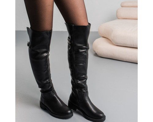 Ботфорты женские зимние Fashion Heta 3868 38 размер 24,5 см Черный Ботфорты женские зимние Fashion Heta 3868 38 размер 24,5 см Черный