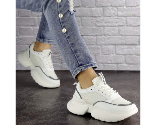 Женские кроссовки Fashion Choe 1583 37 размер 24 см Белый Женские кроссовки Fashion Choe 1583 37 размер 24 см Белый