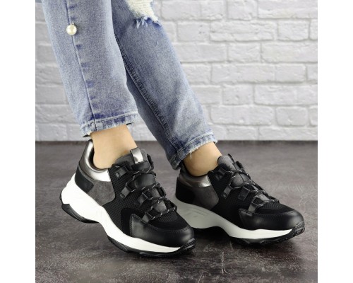 Женские кроссовки Fashion Bruiser 1659 37 размер 23,5 см Черный Женские кроссовки Fashion Bruiser 1659 37 размер 23,5 см Черный