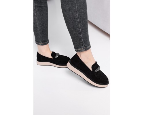 Лоферы женские Fashion Juliet 3916 39 размер 25 см Черный Лоферы женские Fashion Juliet 3916 39 размер 25 см Черный