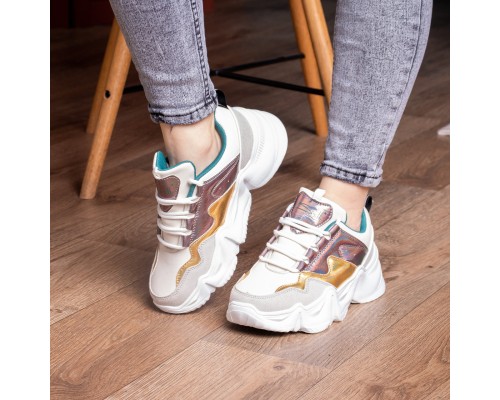 Кроссовки женские Fashion Frasier 2126 36 размер 23,5 см Бежевый Кроссовки женские Fashion Frasier 2126 36 размер 23,5 см Бежевый