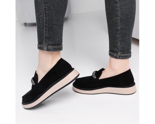Лоферы женские Fashion Juliet 3916 38 размер 24,5 см Черный Лоферы женские Fashion Juliet 3916 38 размер 24,5 см Черный