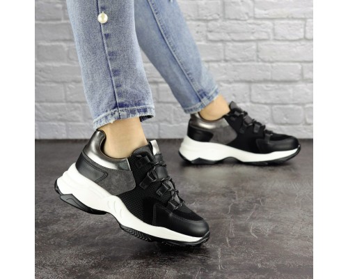 Женские кроссовки Fashion Bruiser 1659 37 размер 23,5 см Черный Женские кроссовки Fashion Bruiser 1659 37 размер 23,5 см Черный