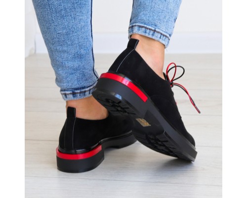 Броги женские Fashion Spark 3168 38 размер 24,5 см Черный Броги женские Fashion Spark 3168 38 размер 24,5 см Черный