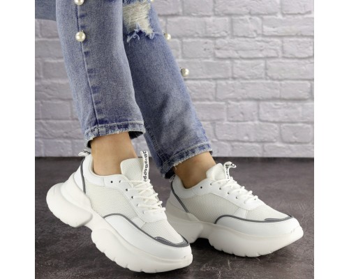 Женские кроссовки Fashion Choe 1583 37 размер 24 см Белый Женские кроссовки Fashion Choe 1583 37 размер 24 см Белый
