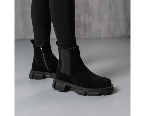 Ботинки женские Fashion Hoofy 3846 37 размер 24 см Черный Ботинки женские Fashion Hoofy 3846 37 размер 24 см Черный