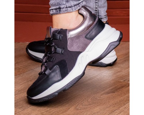 Женские кроссовки Fashion Bruiser 1659 37 размер 23,5 см Черный Женские кроссовки Fashion Bruiser 1659 37 размер 23,5 см Черный