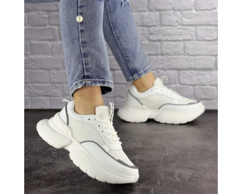 Женские кроссовки Fashion Choe 1583 37 размер 24 см Белый Женские кроссовки Fashion Choe 1583 37 размер 24 см Белый