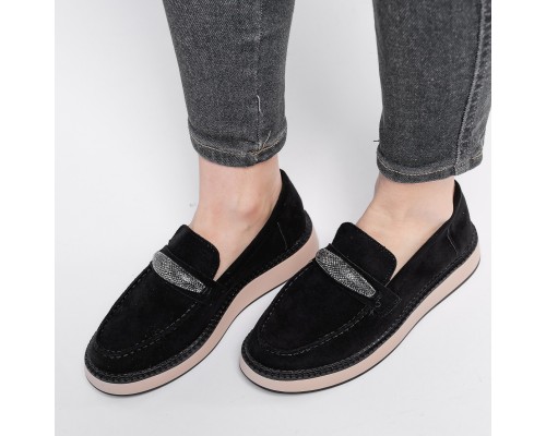 Лоферы женские Fashion Juliet 3916 38 размер 24,5 см Черный Лоферы женские Fashion Juliet 3916 38 размер 24,5 см Черный