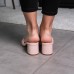 Мюли женские Fashion Kaaisa 2831 37 размер 24 см Розовый