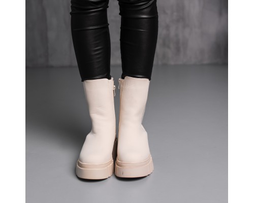 Ботинки женские зимние Fashion Rosie 3881 36 размер 23,5 см Бежевый Ботинки женские зимние Fashion Rosie 3881 36 размер 23,5 см Бежевый