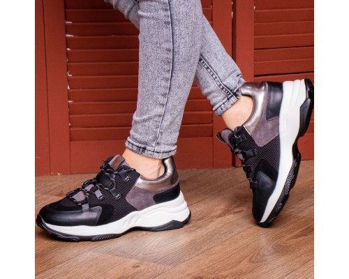 Женские кроссовки Fashion Bruiser 1659 37 размер 23,5 см Черный Женские кроссовки Fashion Bruiser 1659 37 размер 23,5 см Черный