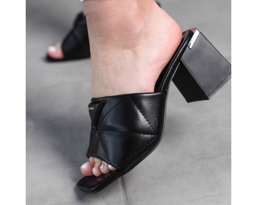Мюли женские Fashion Louie 3638 36 размер 23,5 см Черный Мюли женские Fashion Louie 3638 36 размер 23,5 см Черный