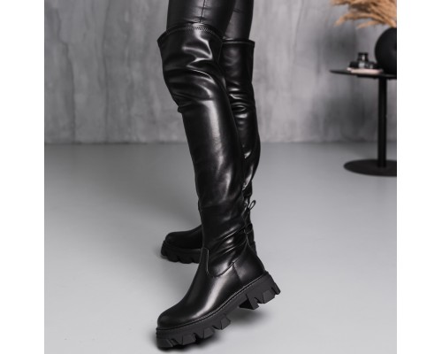 Ботфорты женские зимние Fashion Image 3885 38 размер 24,5 см Черный Ботфорты женские зимние Fashion Image 3885 38 размер 24,5 см Черный