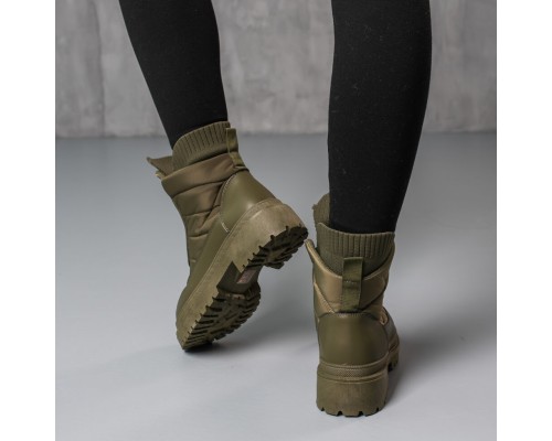 Ботинки женские Fashion Troktsky 3798 36 размер 23,5 см Оливковый Ботинки женские Fashion Troktsky 3798 36 размер 23,5 см Оливковый