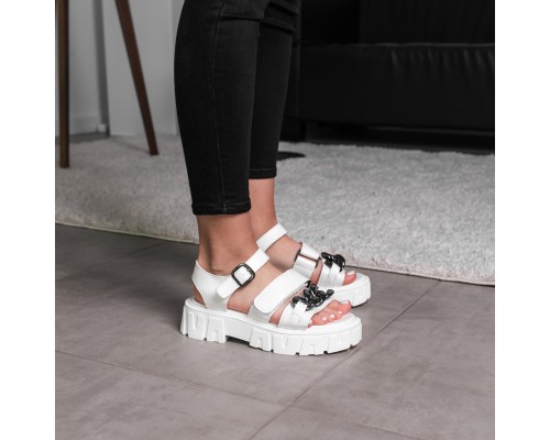 Женские сандалии Fashion Nala 3651 39 размер 24,5 см Белый Женские сандалии Fashion Nala 3651 39 размер 24,5 см Белый