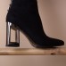 Ботильоны женские Fashion Brummy 2542 35 размер 23 см Черный
